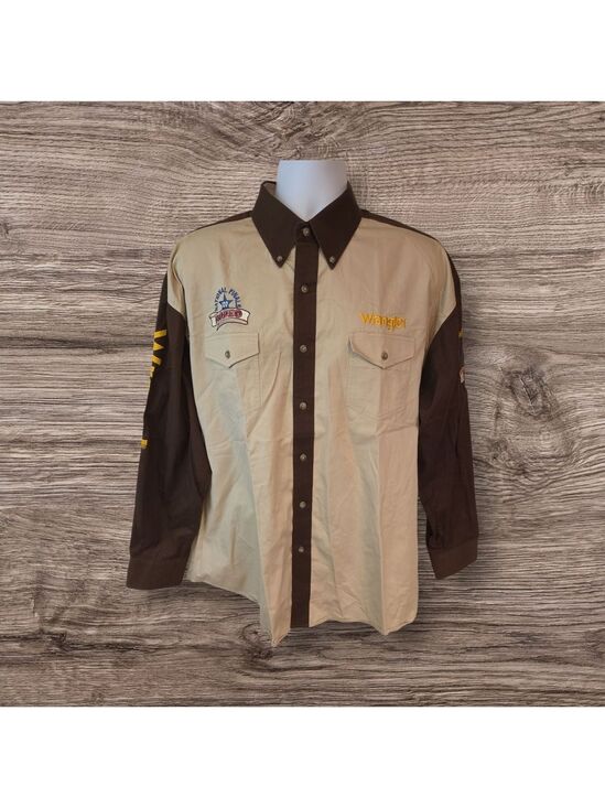 Wrangler Other - Men's Wrangler 2007 National Finals Rodeo Button Up Shirt Size XL